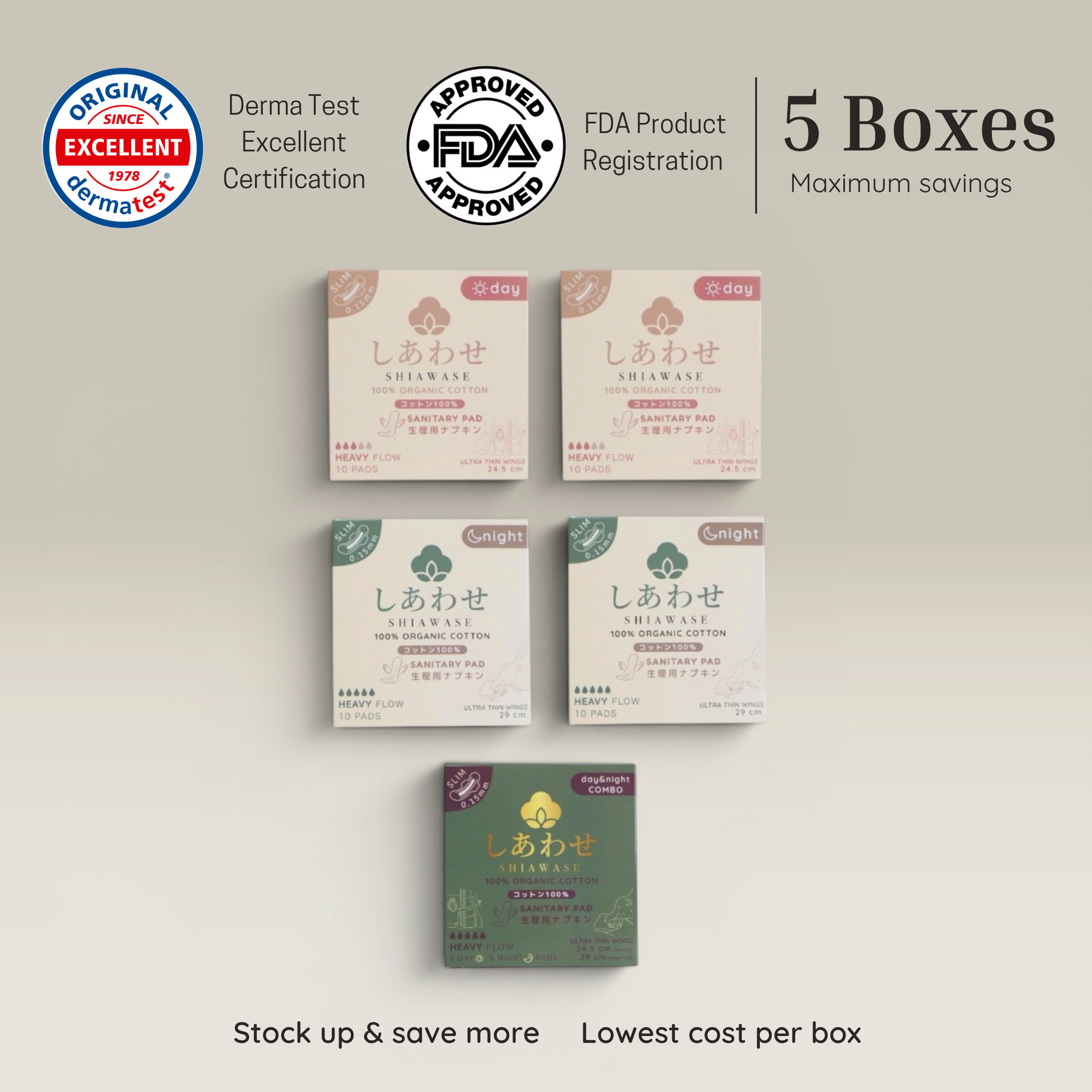 5-Box Signature Set (Best Value - Save ~14%)