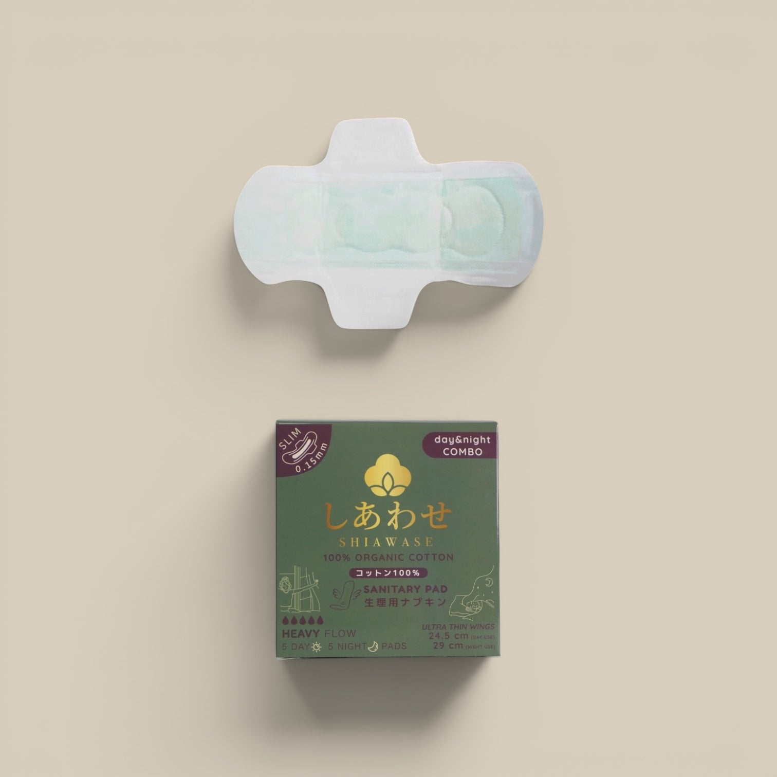 ☀️ Day & 🌙 Night Organic Pads